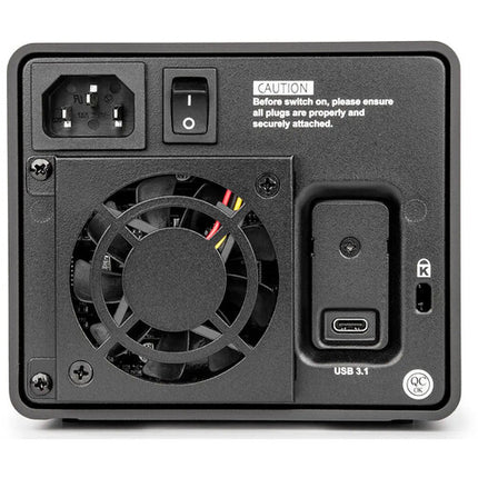 Rocstor Rocpro U33 Desktop RAID 32TB 2-Bay USB-C 7200 rpm HDD