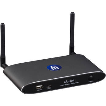 MuxLab MuxMeet Share Base-1 Dispositivo de Presentación Inalámbrico 4Pantallas