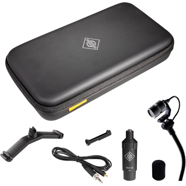 Neumann MCM 114 SET BASS Micrófono Miniatura Cardioide para Contrabajo con Capsule KK 14 y MCM 100 XLR