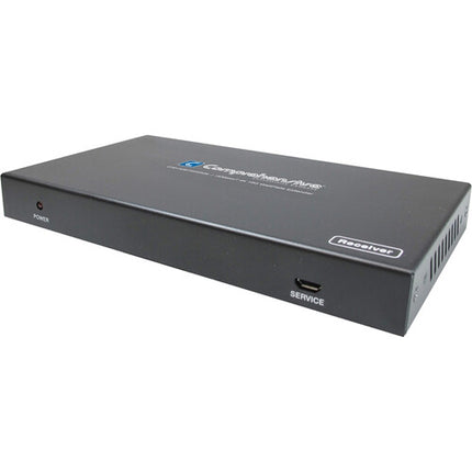 Comprehensive HDBaseT Kit Extensor Pared HDMI 4K60 131 Pies Dual-Gang