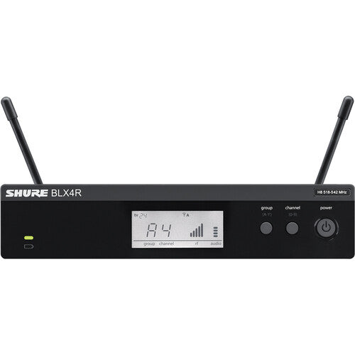 Shure BLX4R Receptor Inalámbrico Rackmount 123 Frecuencias 300 Pies