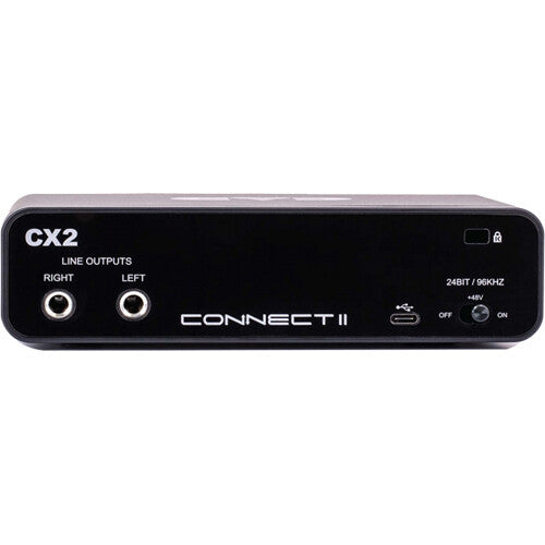 CAD CX2 Connect II Interfaz de Audio USB 2x2 Preamplificadores 48V Phantom