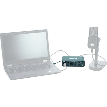 CAD CX2 Connect II Interfaz de Audio USB 2x2 Preamplificadores 48V Phantom