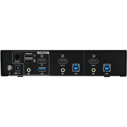 IOGEAR GCS1932H KVM Switch 2 Puertos HDMI 4096x2160 60Hz Bundle Cables