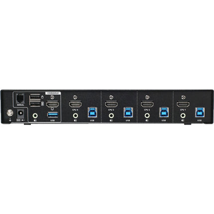 IOGEAR GCS1934H Switch KVMP 4 Puertos HDMI 4096x2160 60Hz Cables Incluidos