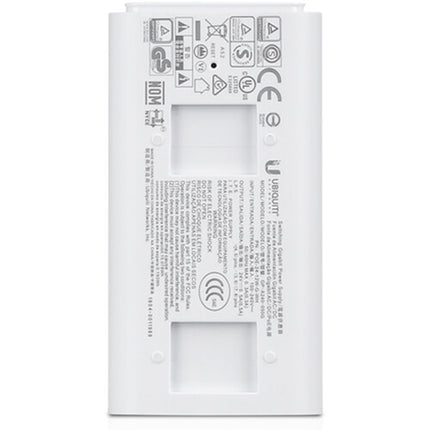 Ubiquiti POE-24-12W-WH Inyector PoE 24 VDC 12W Blanco con Cable de Poder