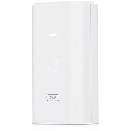 Ubiquiti POE-24-12W-WH Inyector PoE 24 VDC 12W Blanco con Cable de Poder