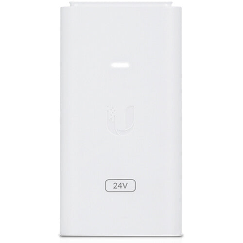 Ubiquiti POE-24-12W-WH Inyector PoE 24 VDC 12W Blanco con Cable de Poder