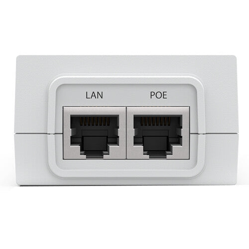 Ubiquiti POE-24-30W-G-WH Inyector PoE 24 VDC 30W Blanco con Cable de Alimentación