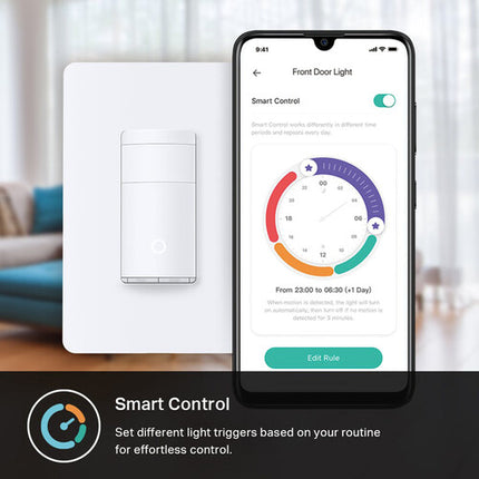 TP-Link ES20M Interruptor Regulador con Sensor de Movimiento Wi-Fi 2.4 GHz