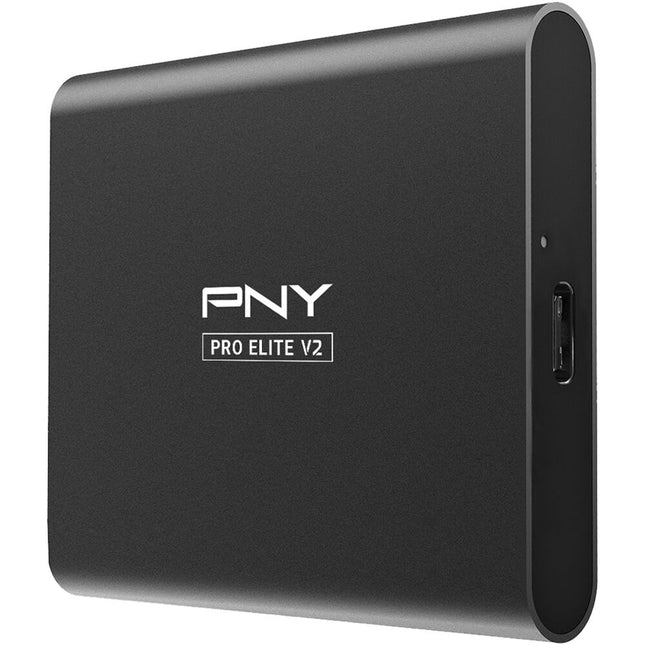 PNY 1TB Pro Elite V2 SSD portátil USB Tipo-C 1100 MB/s aluminio