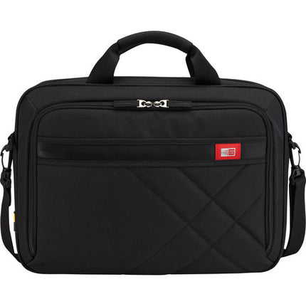 Case Logic DLC-117 Funda para portátil y tablet 17.3" y 10.1" con correa ajustable negra