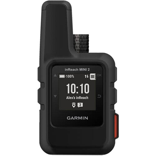 Garmin inReach Mini 2 Comunicador Satelital Negro 14 Días Uso USB Carabiner