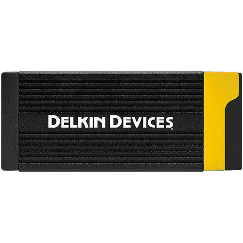Delkin Devices Lector de Tarjetas CFexpress Tipo A y UHS-II SDXC USB 3.2 Gen 2