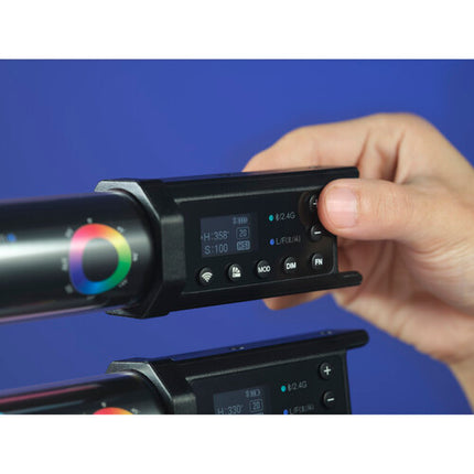 Godox TL120 RGB Tubo LED 4' Kit de 4 Luces Control Remoto 164'