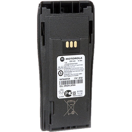 Batería Li-Ion 2250mAh 7.5V para Radios CP150 CP200 Motorola NNTN4497DR