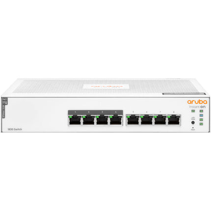 HPE Networking Instant On 1830 JL811A Switch gestionado 8 puertos Gigabit PoE+ 65W