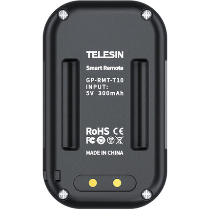 TELESIN Mando Bluetooth para GoPro HERO10 9 8 MAX 360 Alcance 80m Duración 10h