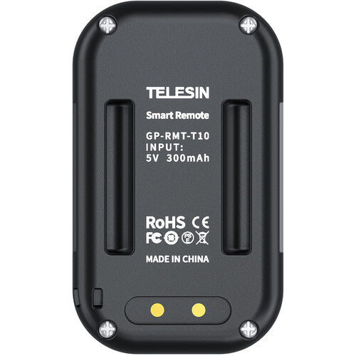 TELESIN Mando Bluetooth para GoPro HERO10 9 8 MAX 360 Alcance 80m Duración 10h