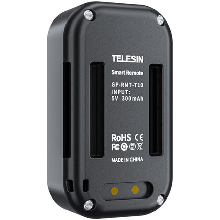 TELESIN Mando Bluetooth para GoPro HERO10 9 8 MAX 360 Alcance 80m Duración 10h