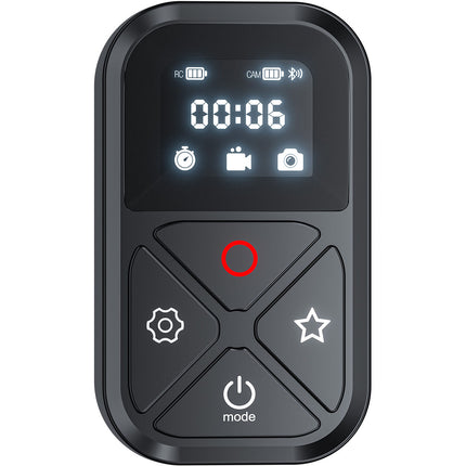 TELESIN Mando Bluetooth para GoPro HERO10 9 8 MAX 360 Alcance 80m Duración 10h