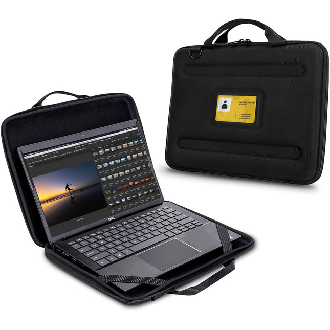 TechProtectus Funda para Portátil 13-15 Pulgadas con Bolsillo y Correa Desmontable