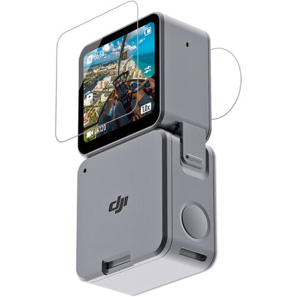 TELESIN Power Combo Protector para DJI Action 2 con 2 láminas de lente y pantalla