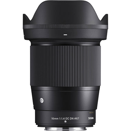 Sigma 16mm f1.4 DC DN Lente para Fujifilm X APS-C con Diafragma 9 hojas y Motor AF