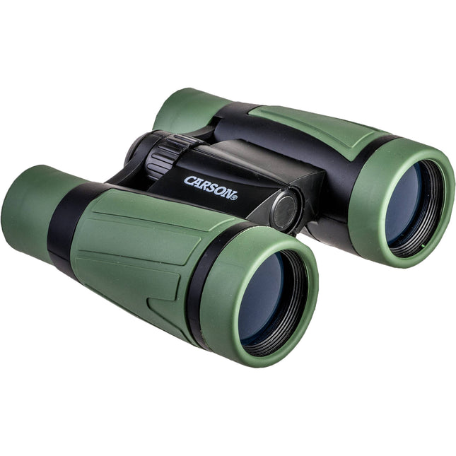 Carson HU-530 Hawk Binoculares infantiles 30 mm enfoque central goma antideslizante