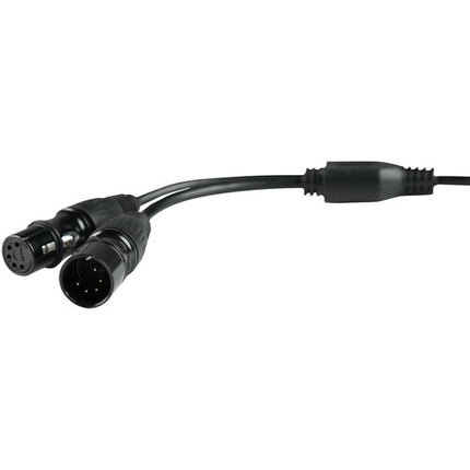 Nanlite DMX Adaptador Y Cable para PavoTube II X Serie 5-Pin XLR Aviación