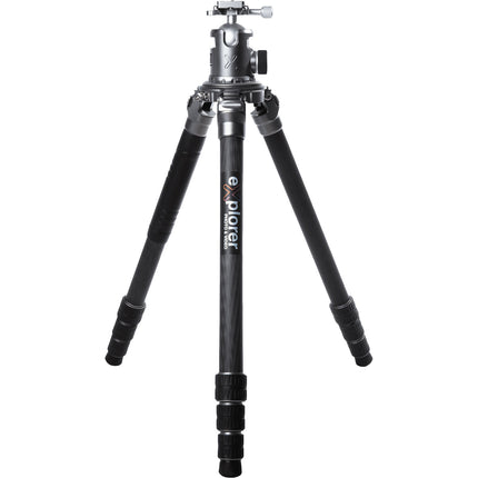 Explorer Photo & Video EX-ACROPROKIT Trípode de Fibra de Carbono Profesional 60.6" 57.3 lb Capacidad con Cabezal EX-XL