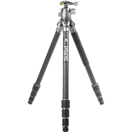 Explorer Photo & Video EX-EXP Tripode de Fibra de Carbono 50.4 Pulgadas 35.3 lb con Monopie y Cabezal BX-33