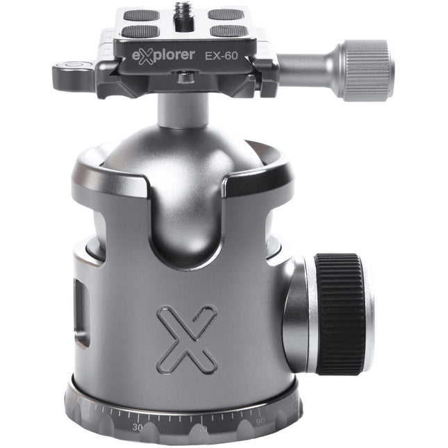 Explorer Photo & Video EX-XL Rótula esférica Extra Grande 40 kg capacidad con placa de liberación rápida Arca-Type