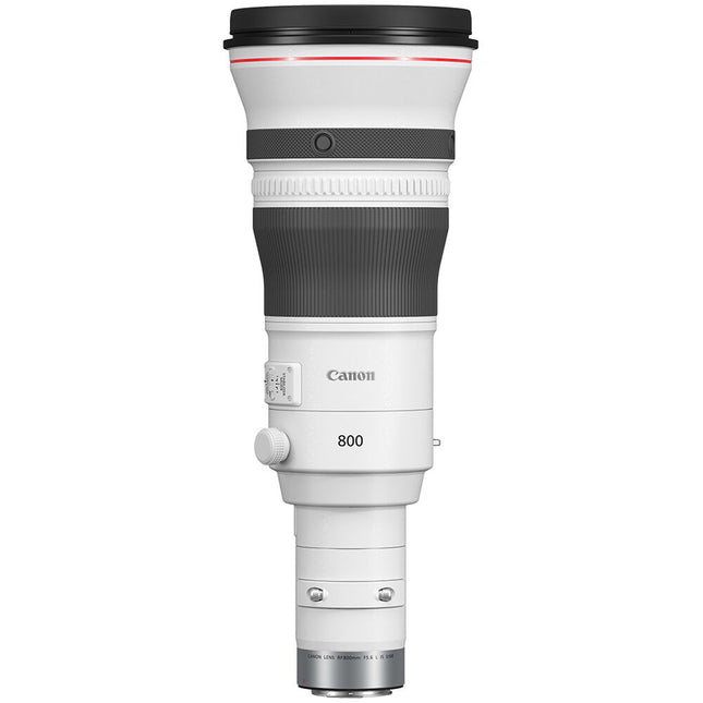 Canon RF 800mm f5.6 L IS USM objetivo con estabilizador y cubierta protectora