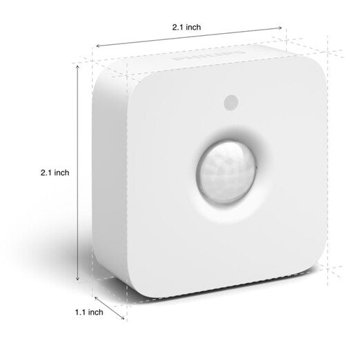 Philips Hue Sensor de Movimiento Interior Blanco con Sensor de Luz y Vida de Batería 2 Años