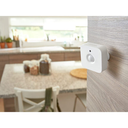 Philips Hue Sensor de Movimiento Interior Blanco con Sensor de Luz y Vida de Batería 2 Años