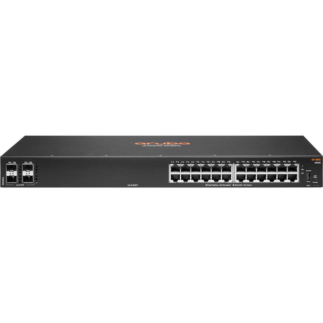 Aruba CX 6000 24G Switch de Red Gestionado 24 Puertos Gigabit 56Gbps
