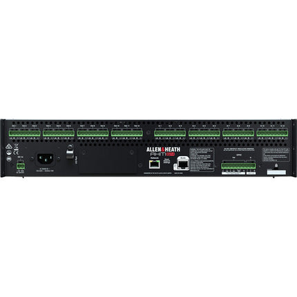 Allen & Heath AHM-64 procesador matriz de audio 64x64 con 12x12 I/O y núcleo 96 kHz