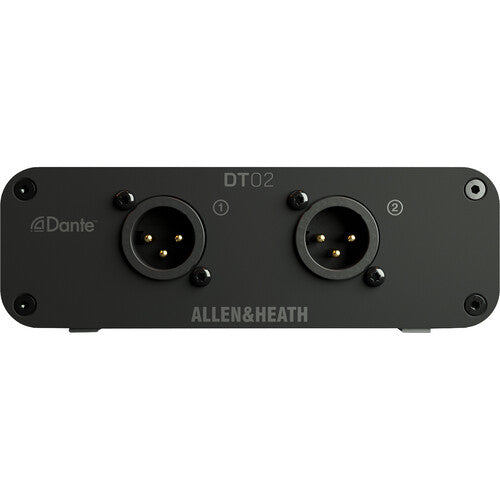 Allen & Heath DT02-X Interfaz de Salida Dante 96 kHz con Fuente de Alimentación