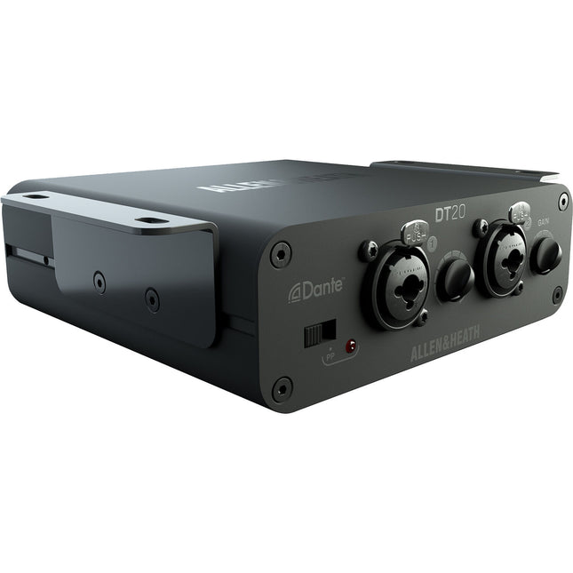 Allen & Heath DT20-M Interfaz de Entrada Dante 48 kHz 2 Canales XLR Combo