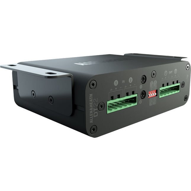 Allen & Heath DT22-M Interfaz Dante Entrada Salida 48 kHz 48V Phantom Power