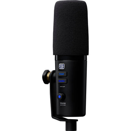 PreSonus Revelator Micrófono Dinámico USB para Streaming con Audio 24-Bit 96kHz