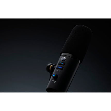 PreSonus Revelator Micrófono Dinámico USB para Streaming con Audio 24-Bit 96kHz
