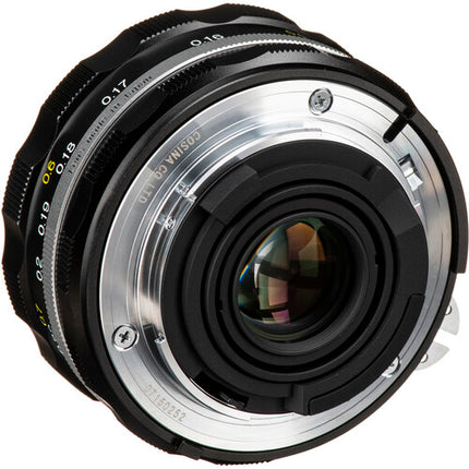 Voigtlander 28mm f/2.8 Color-Skopar SLIIs Lente para Nikon F-Mount Metalizada