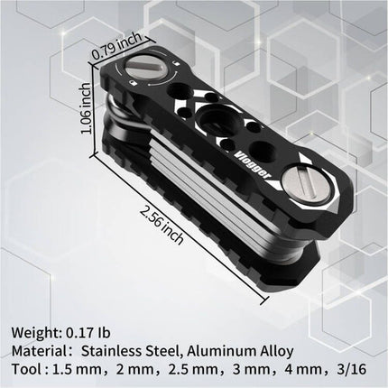 ANDYCINE QCS Multiherramienta Plegable 8 en 1 para Cámaras y Gimbals con Roscas 1/4"-20 3/8"-16 M2.5