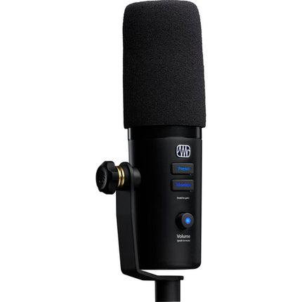 PreSonus Revelator Micrófono Dinámico USB para Streaming con Audio 24-Bit 96kHz