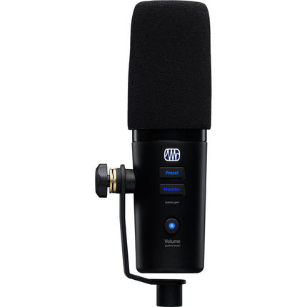 PreSonus Revelator Micrófono Dinámico USB para Streaming con Audio 24-Bit 96kHz