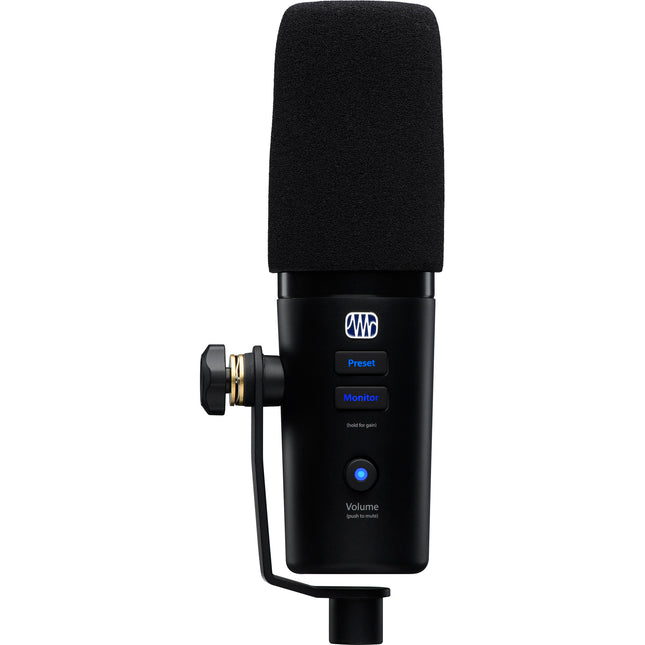 PreSonus Revelator Micrófono Dinámico USB para Streaming con Audio 24-Bit 96kHz