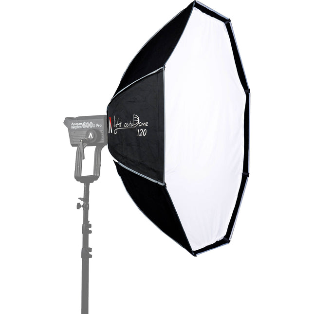 Aputure Light OctaDome 120 Softbox Octagonal Bowens 120cm Profundidad 21" con Rejilla 45°