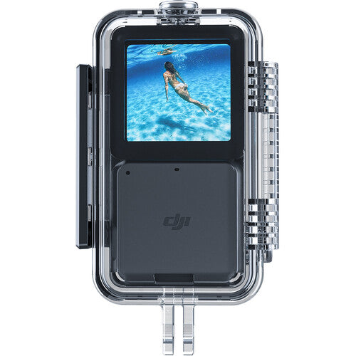 TELESIN Funda Sumergible para DJI Action 2 Hasta 45m con Vidrio Templado